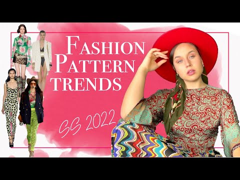 Video: Fashionable prints in 2022 in clothes