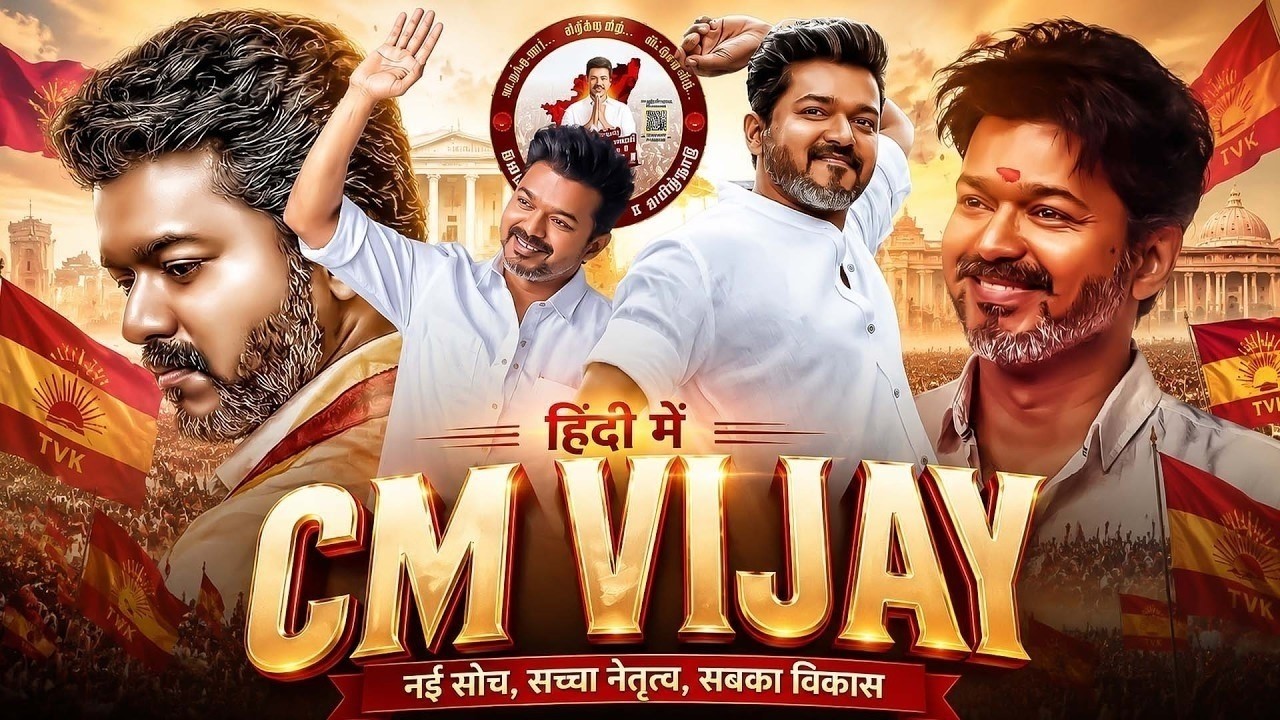 CM VIJAY - Full Movie Hindi Dubbed | Thalapathy Vijay | Pooja Hegde | New South Movie 2026