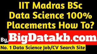 IIT Madras Online Degree In BSc Data Science | How To Get Job Without IIT Madras Placements ?