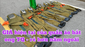 Báo giá 2 mẫu quần áo bắt ong rừng vải bò nhập khẩu TQ - AN TOÀN VÀ BỀN là 2 yếu tố quan trọng nhất