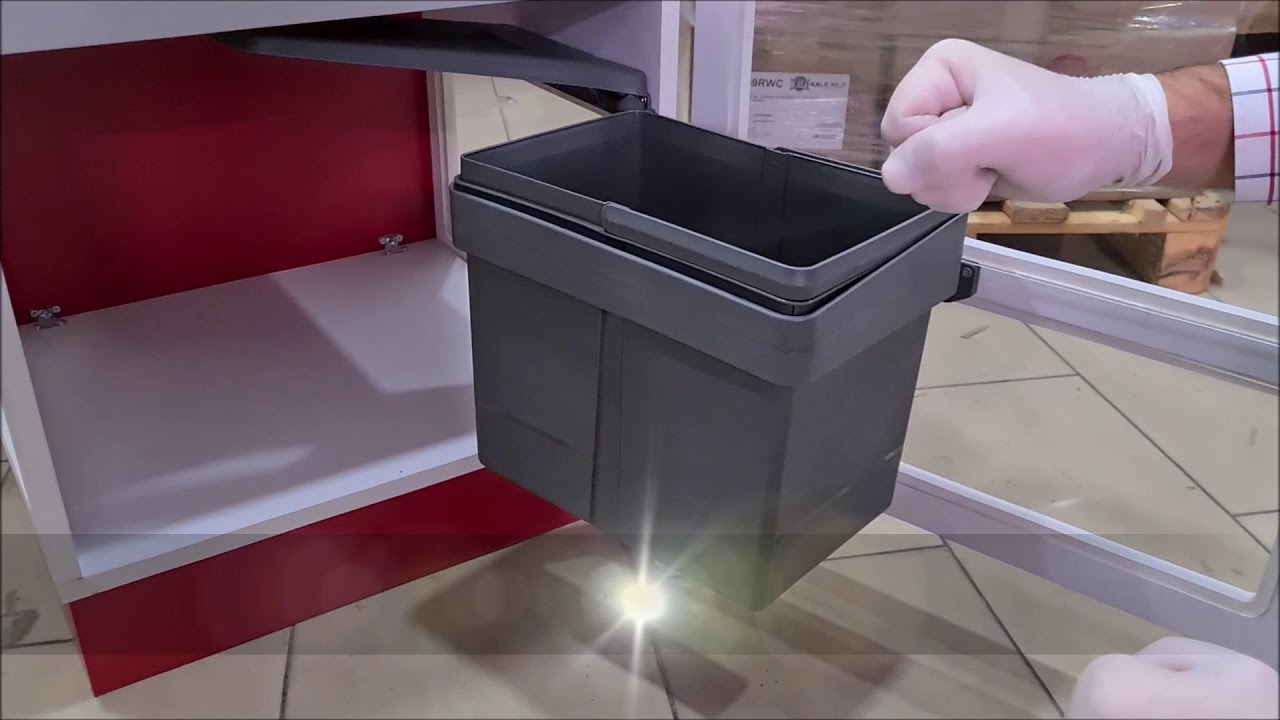 yeni gelen italyan mali mutfak dolap ici cop kovasi kutusu modeli cop kovasi sorunlarini cozecek youtube