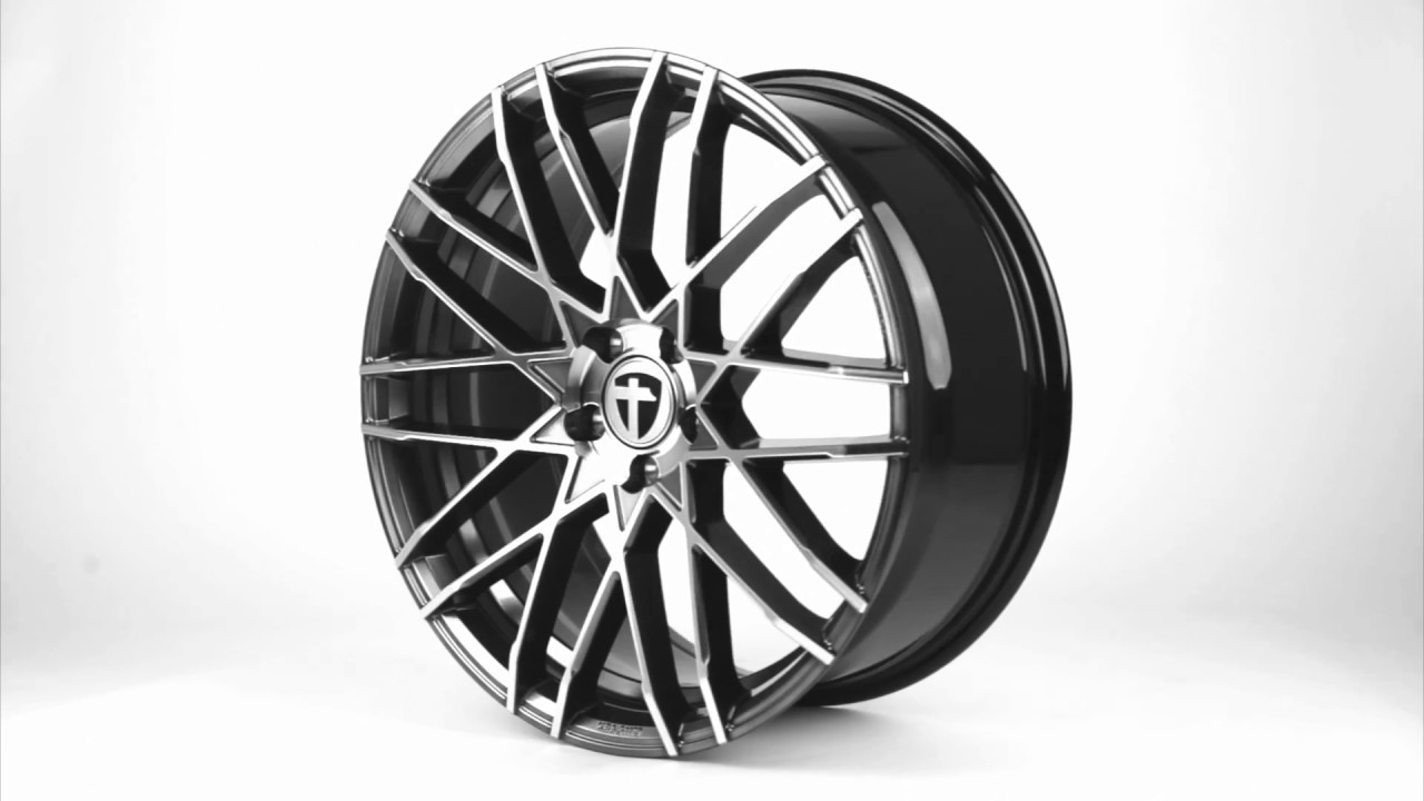 Tomason TN19 dark hyperblack polished - YouTube