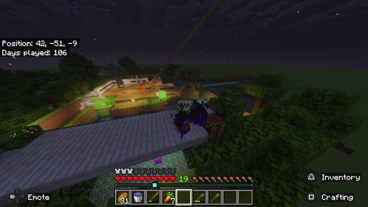 Superflat Minecraft Survival - YouTube