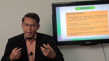 Video 9: Rapport: Understanding the Concept of Rapport