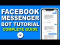 HOW TO MAKE A FACEBOOK MESSENGER BOT | MANYCHAT TUTORIAL 2020