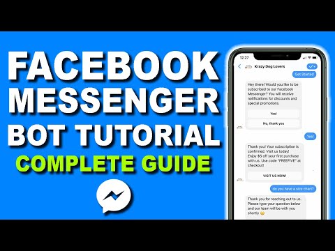 HOW TO MAKE A FACEBOOK MESSENGER BOT | MANYCHAT TUTORIAL 2022