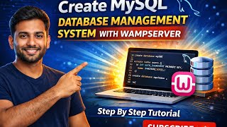How to Create MySQL  Database management System using WampServer/Beginners/ Start to Finish