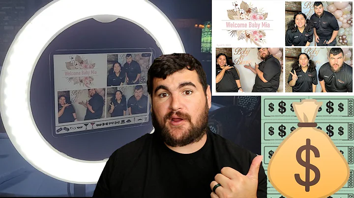 MAKING MONEY FROM OUR IPAD PHOTO BOOTH RENTAL BUSINESS - DIY SET UP