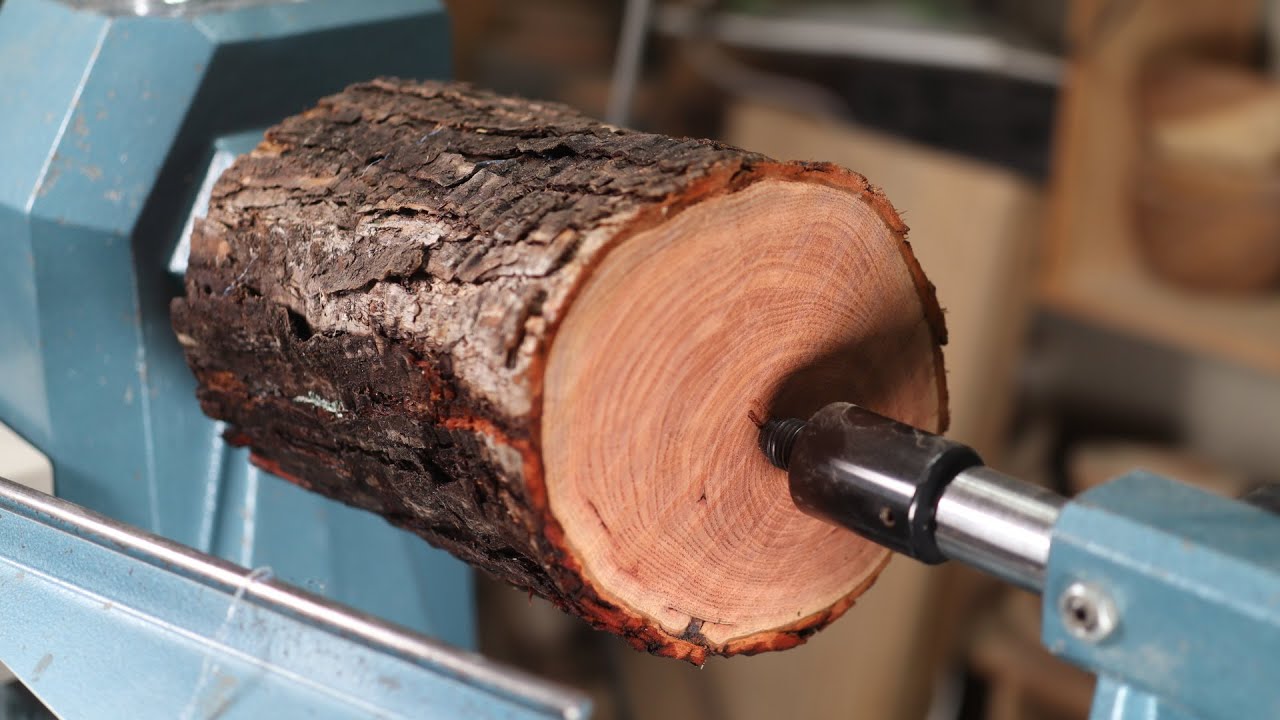 han`s Hooktool로 참죽나무 그릇 만들기 (Making chinaberry woodenbowlwood turning with Hans Hooktool)