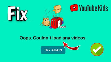 How to fix YouTube kids not working?  YouTube kids server down? kids Oops. Couldn