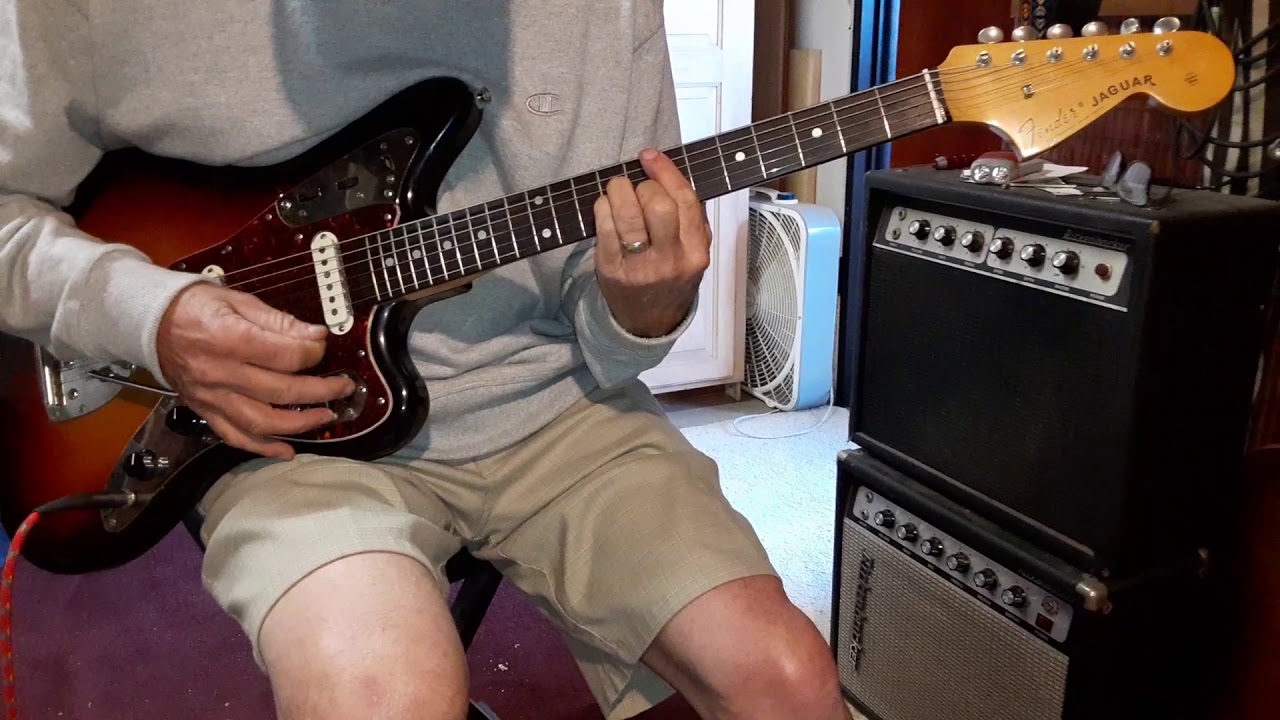 Fender Jaguar crafted in Japan 1990's Sunburst | Reverb