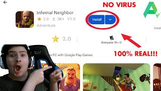 Playing Hello Neighbor On Sketchy App Stores screenshot 2
