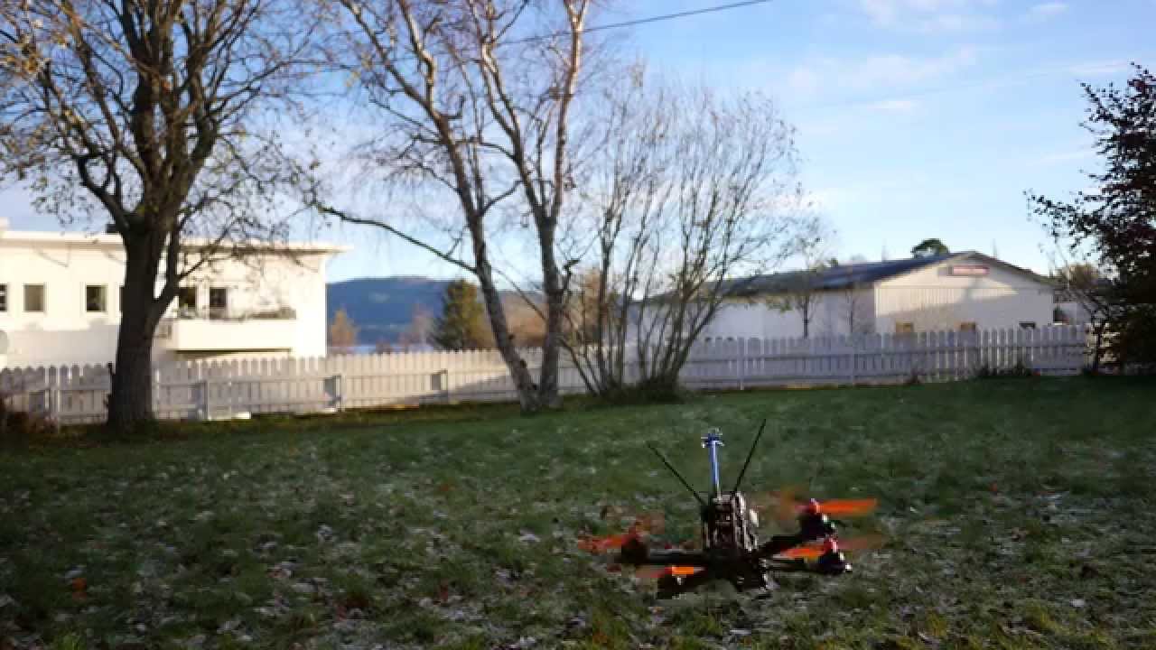 Short test of newly built Alien 5"  Cobra, Tornado FC with Betaflight, Kiss ESC