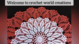 Vintage Inspired Crochet Pattern #makewithme #crochetdoily #crochetworldcreations #tutorial 
