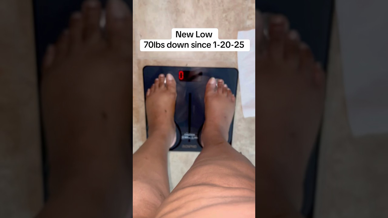 NEW LOW! 70 LBS DOWN Since January 💪🏽