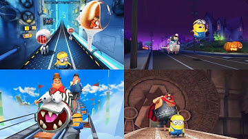 Despicable Me: Minion Rush - All Bosses (Vector, Meena, Villaintriloquist, El Macho) on PC