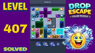 Drop Escape – Level 407 | Walkthrough