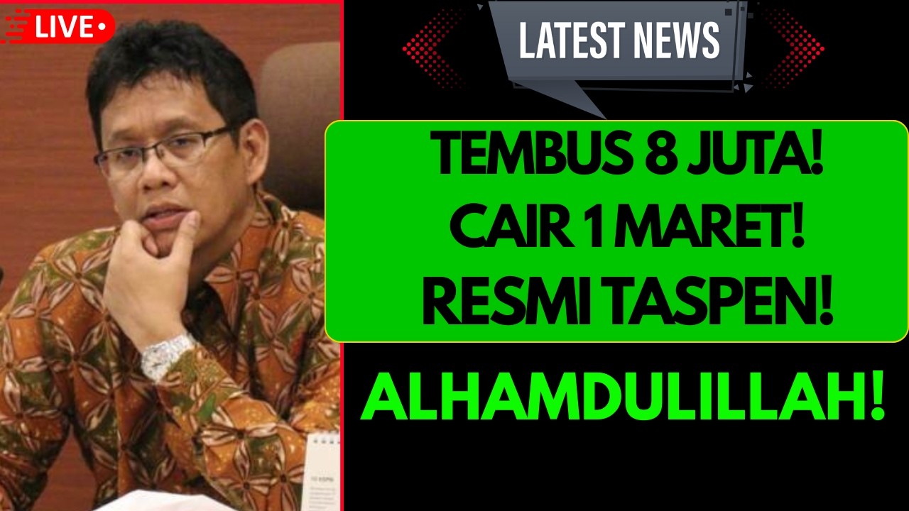 Gaji Pensiunan 1 Maret 2026 Cair! Ada yang Tembus Rp8 Juta, Cek Fakta Resminya