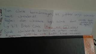 Bi̇rleşi̇k Cümleler-Ek Bi̇lgi̇