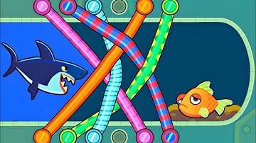 Save the Fish Game | Pull the Pin | New Update All Level Gameplay Walkthrough 