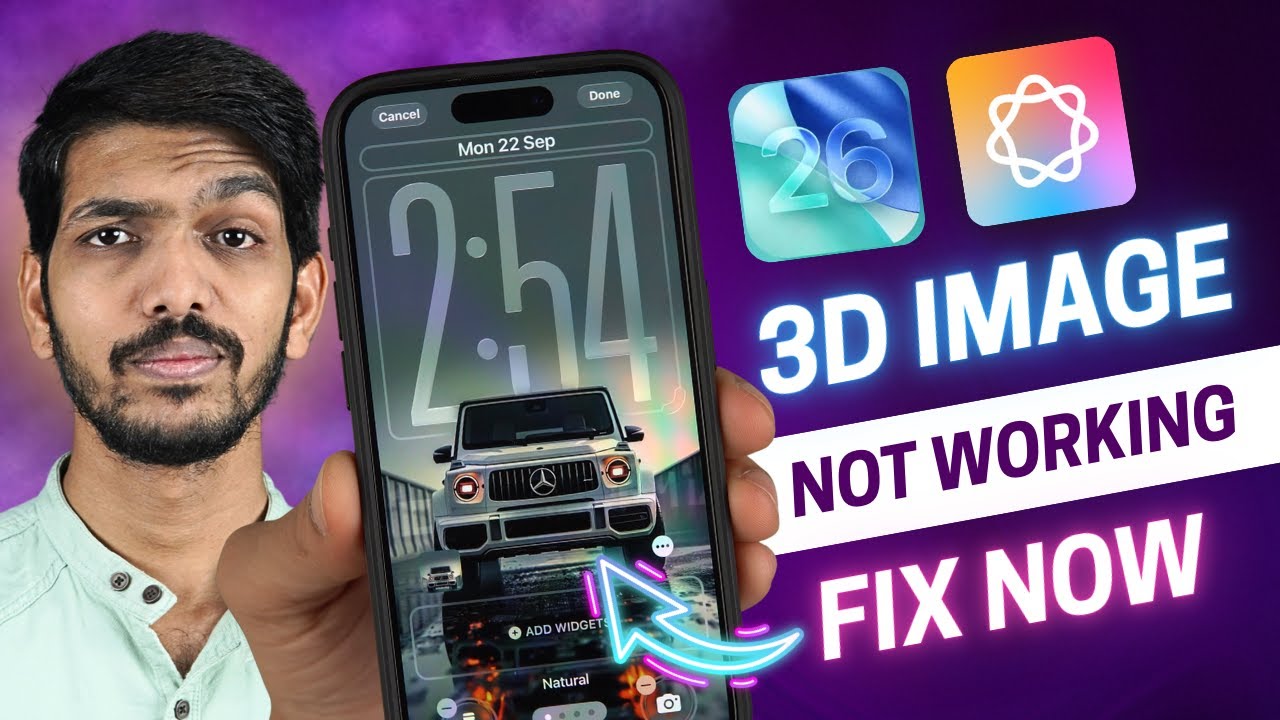 New iOS 26 BUGS – Apple Intelligence & Spatial Scene Not Working