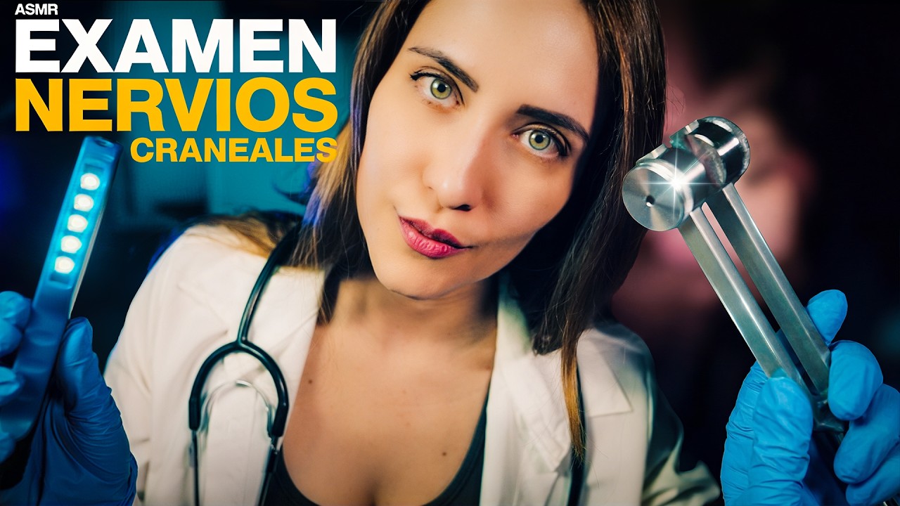 ASMR NERVIOS CRANEALES realista y completo | Asmr Roleplay 4k