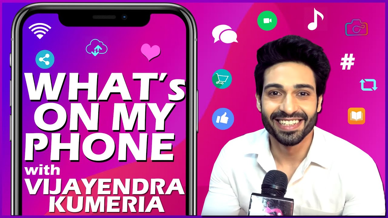 What's On My Phone With Vijayendra Kumeria | Dev of Naagin 4 | Telly Reporter Exclusive