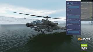 15 years of DCS  New beta Version 2.9.0.47168 | DLSS Fly test |  Max config over water