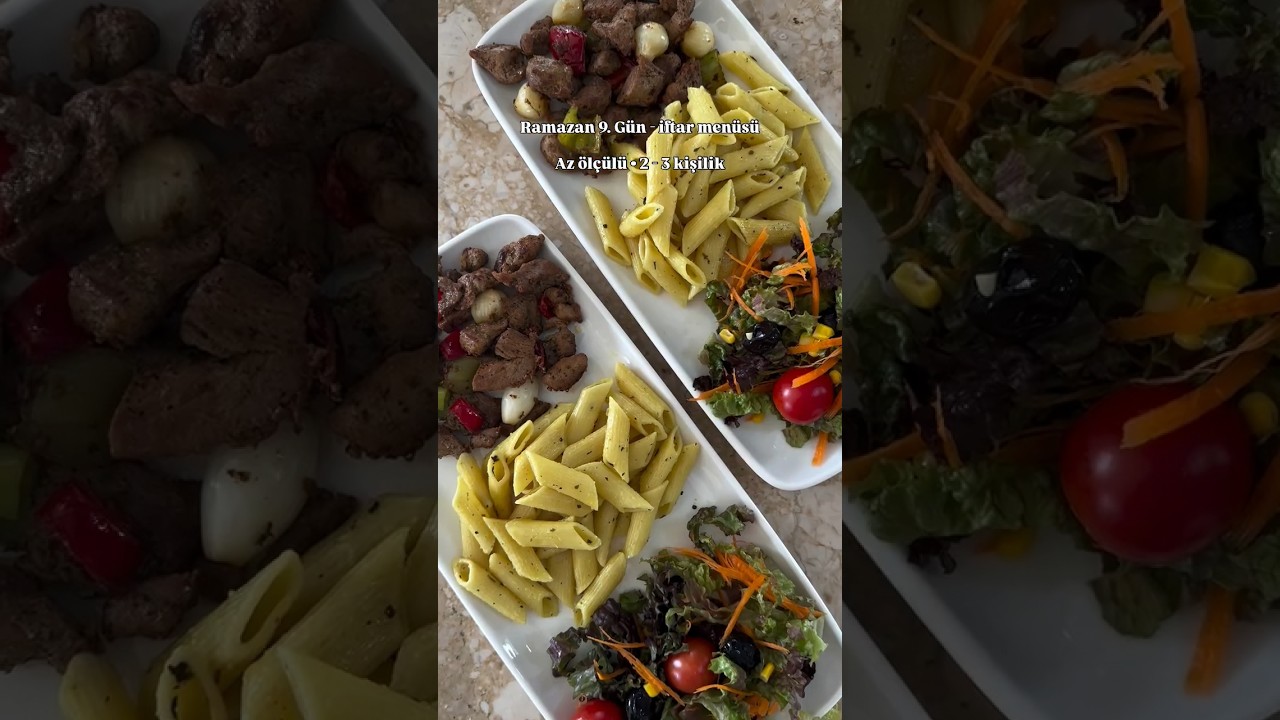Ramazan 9. Gün iftar menüsü Ramazan 9. Gün iftar menüsü