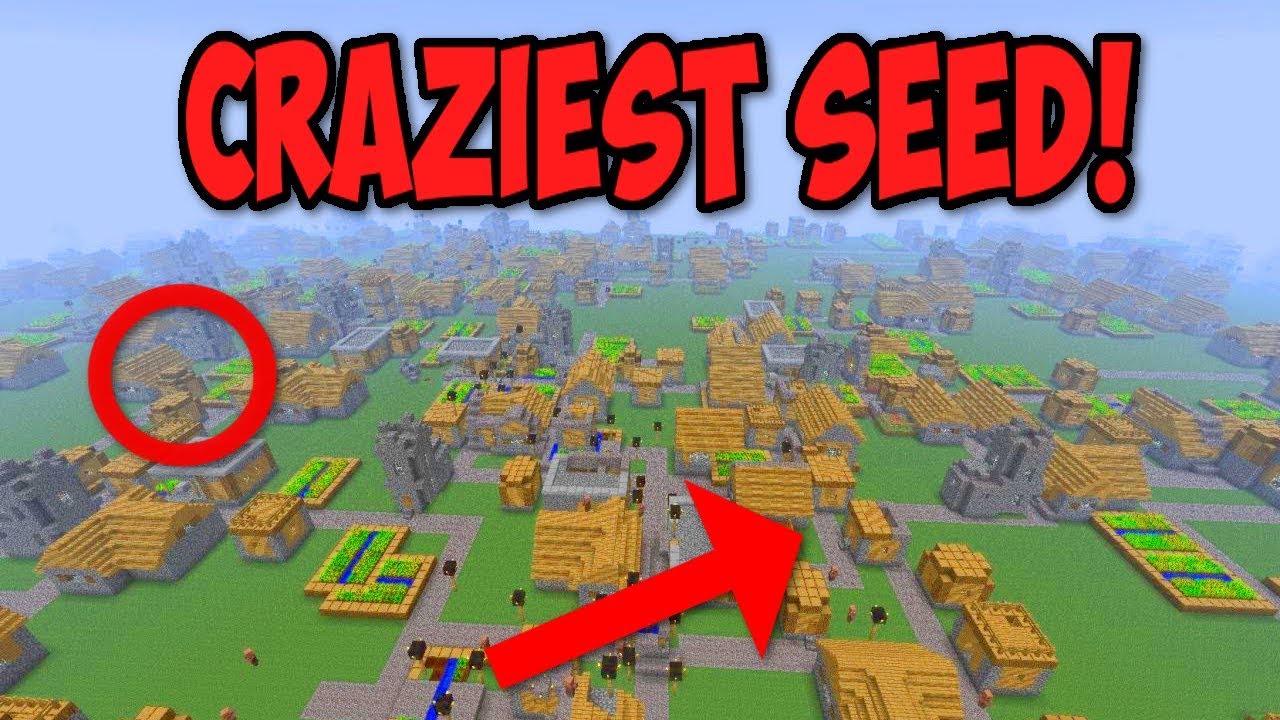 What is the craziest Minecraft seed?