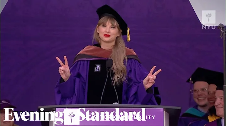 Taylor Swift tells graduates to embrace ‘cringe’ as she receives an honorary doctorate at NYU