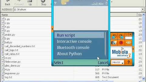 Python on Symbian Phones: Pys60 Lesson Two Part 2: GUI Basic Widgets (Arabic Version)