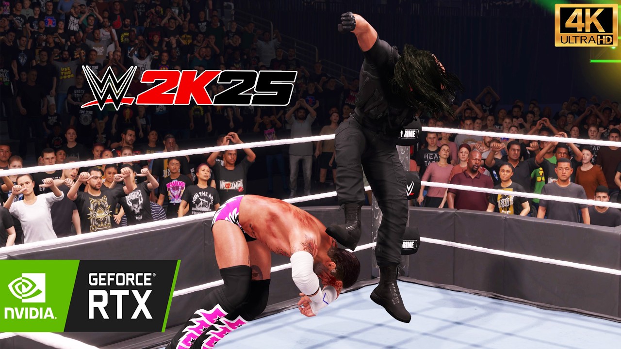 WWE 2k25 : Seth Rollins vs CM Punk at Money in the Bank – You Won’t Believe This Ending! -  (4K60fs)