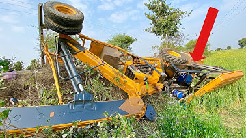 Escort Hydra Accident Pulling By 2 Cranes ACE Hydra and Escort