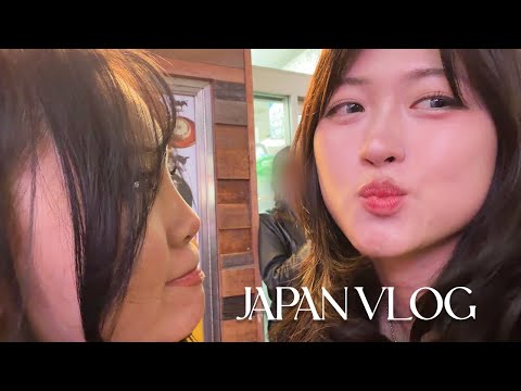 JAPAN VLOG | tokyo nightlife, harajuku shopping, what i eat, disneysea, trip with bestie