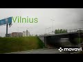 Видеозарисовка: въезд в Вильнюс на автобусе и немного замковой горы