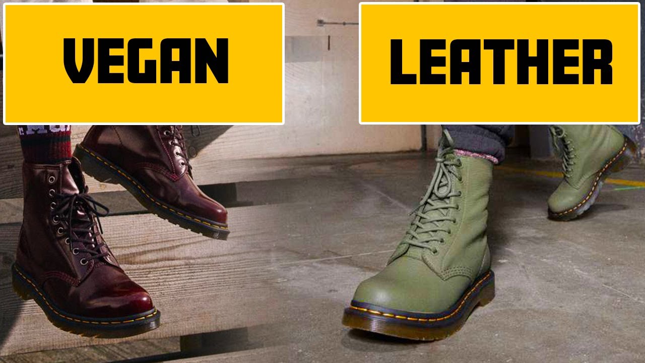 Vegan Dr Martens Vs Leather Dr Martens | Whats Difference Between - Youtube