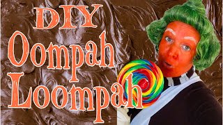 Oompah Loompah DIY costume. This is Cal O'Ween !