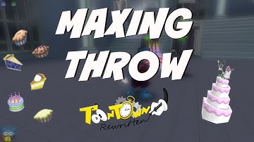 Toontown Rewritten: Maxing Throw