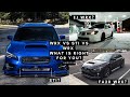 WRX VS STI VS WRX What Is The Right Car For You?