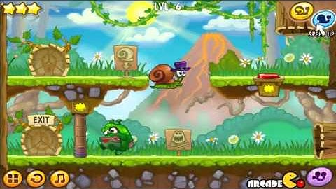 Snail Bob 5 Walkthrough. 1-10 HD