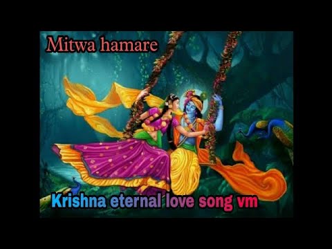 Mitwa hamare   radhakrishn vm  Krishna eternal love song  Starbharat  