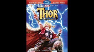 Opening To Thor Tales Of Asgard 2011 Blu-Ray