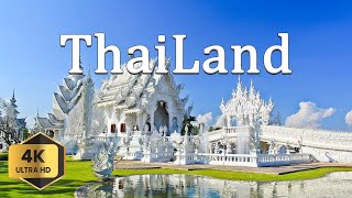 FLY OVER THAI LAND 4K✈The Most Beautiful Places in THAI LAND |Music By Travel Relaxation Films