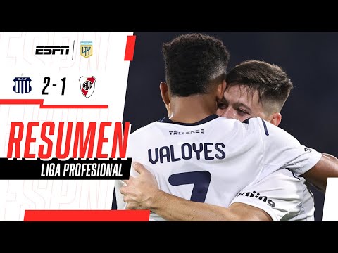 ¡LA T BAJÓ AL PUNTERO EN UN PARTIDAZO EN CÓRDOBA! | Talleres 2-1 River | RESUMEN