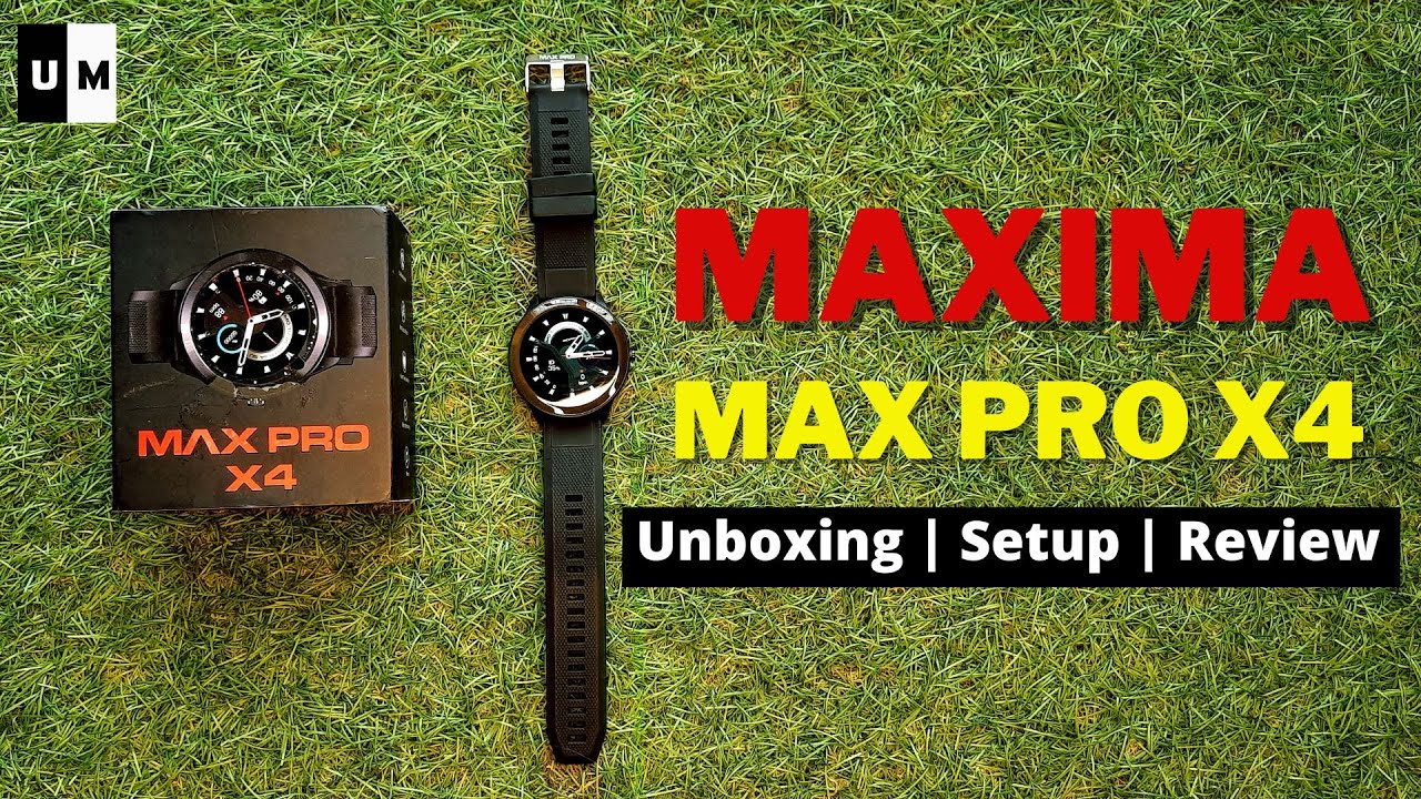 Maxima Max Pro X4 Smart Watch Unboxing | Setup & Review | Best Smart Watch Under 2500 ?