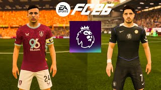 EA Sports FC 26 - Burnley Vs. Chelsea - Premier League 25/26 Matchday 12 | Full Match