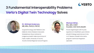 Webinar Highlights | 3 Fundamental Interoperability Problems Verto's Digital Twin Technology Solves