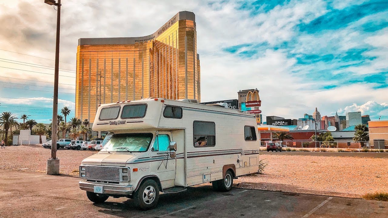 HOW TO STAY IN LAS VEGAS FOR FREE VAN LIFE Las Vegas Full Time RV