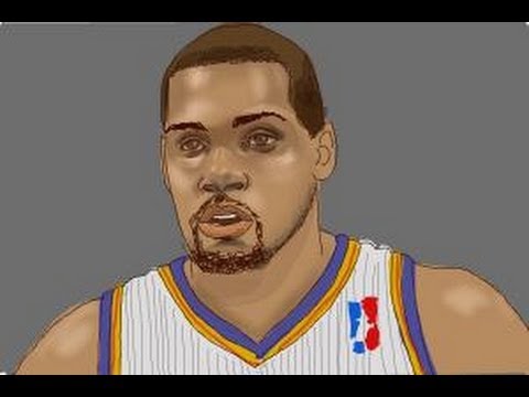 How to draw Kevin Durant - YouTube